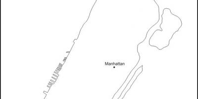 Порожня карта Манхеттена