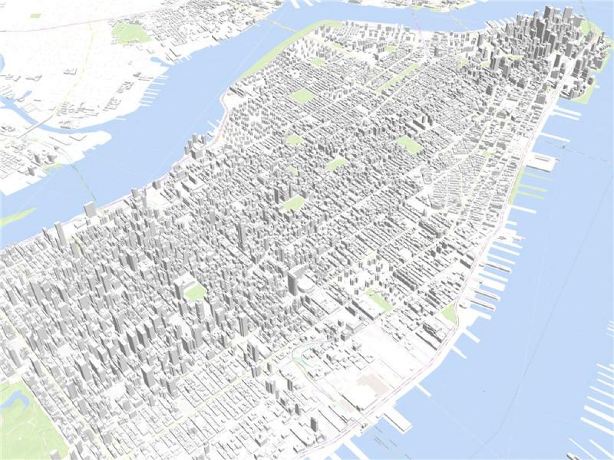 Манхеттен 3D карта