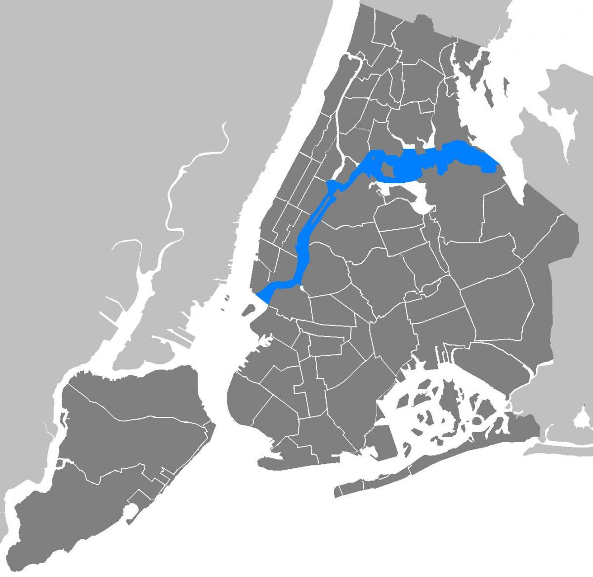 карта вектор Манхеттен