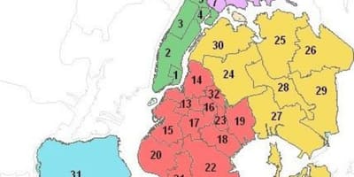 Карта шкільні округу Манхеттен